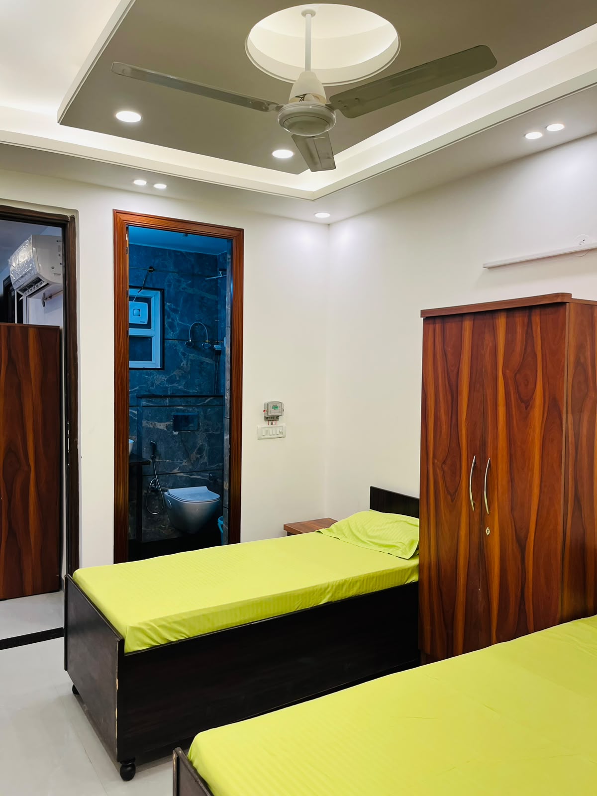 Premium Attached Bathroom Room at The Angels Palace Girls PG